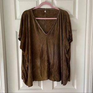 Sinew Moon Pinch of Grace Oversize T SCORCHED EART